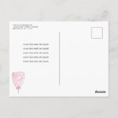 Schattigee SWEET ONE Snoep Kinder Candyland 1e Ver Briefkaart (Achterkant)