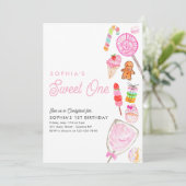 Schattigee SWEET ONE Snoep Kinder Candyland 1e Ver Kaart (Staand voorkant)