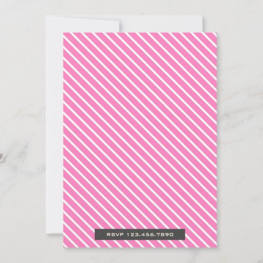 Schattigee Sweet Schattig Eenhoorn Baby shower Uit Kaart (Achterkant)