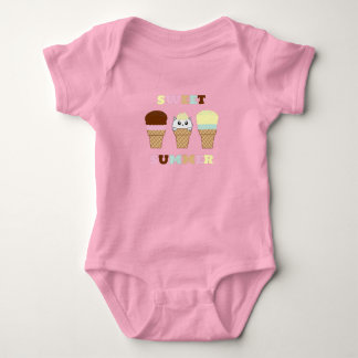 Schattigee Sweet Summer Cat Cupcake Romper