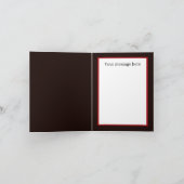 Schattigee swingende winkelwagen lieveheersbeestje kaart (Binnen)