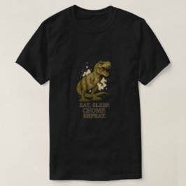 Schattigee T-Rex dinosaurus speels prehistorisch o T-shirt
