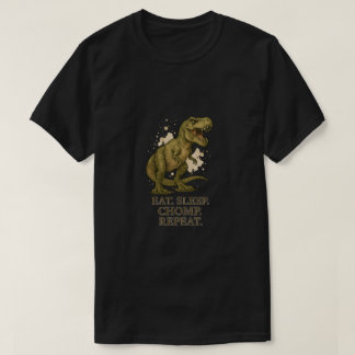 Schattigee T-Rex dinosaurus speels prehistorisch o T-shirt
