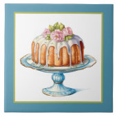 Schattigee taart keuken crafting business home tegeltje (Voorkant)