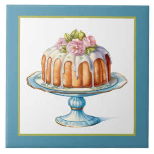 Schattigee taart keuken crafting business home tegeltje