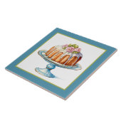 Schattigee taart keuken crafting business home tegeltje (Zijkant)