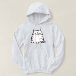 Schattigee Tabby Cat – Kawaii kat voor kattenliefh Hoodie