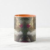 Schattigee Tabby Cat Ontspannen In Luxe Marmeren B Mok (Midden)