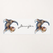 Schattigee Tabby Cat Yoga Mat (Voorkant (horizontaal))