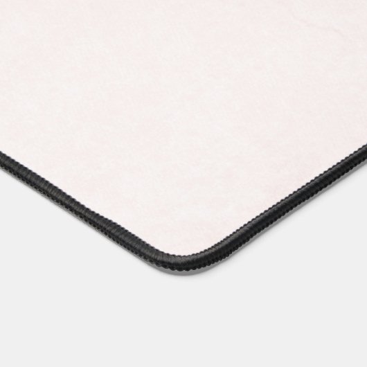 Schattigee Tabby kat met harten Monogram Bureaumat (Hoek)