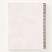 Schattigee Tabby Kat met Harten Notitieboek (Achterkant)