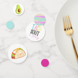 Schattigee taco Fiesta kind party verjaardagsconfe Confetti