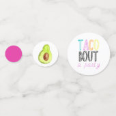 Schattigee taco Fiesta kind party verjaardagsconfe Confetti (Voorkanten)