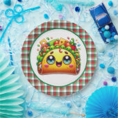 Schattigee taco liefhebbers feest papieren bordje (Feest)