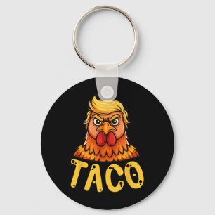 Schattigee Taco Trump Kipt Altijd Grappig Laten We Sleutelhanger