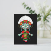 Schattigee Taiwanese zombie Briefkaart (Staand voorkant)