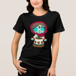 Schattigee Tajikistani Zombie Tri-Blend Shirt