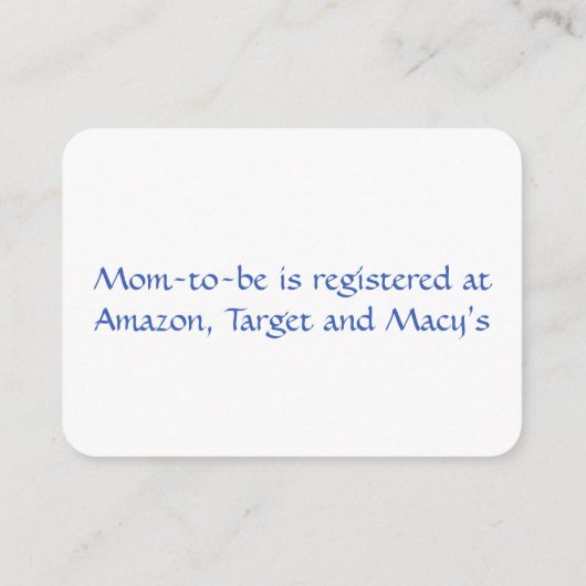 Schattigee Tan Teddybeer met ballonnen Boy Baby sh Informatiekaartje (Achterkant)