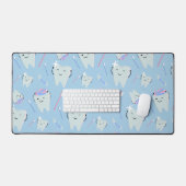 Schattigee Tand Workout Desk Mat (Keyboard & Muis)