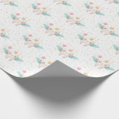 Schattigee tandenfee met magische Confetti Cadeaupapier (Hoek)