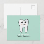 Schattigee Tandheelkundige Tandheelkunde Bedrijf Feestdagenkaart (Voorkant / Achterkant)