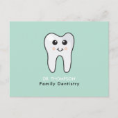 Schattigee Tandheelkundige Tandheelkunde Bedrijf Feestdagenkaart (Voorkant)