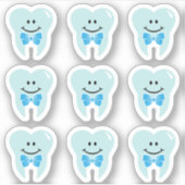 Schattigee tandtandtandheelkundige Stickers (Voorkant)