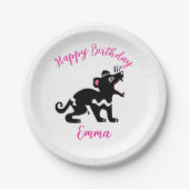 Schattigee Tasmaanse DEVIl - Wilde dieren - Feest- Papieren Bordje (Voorkant)