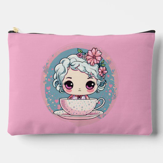 Schattigee Tea Cup Doll Accessoirezak Etui (Voorkant)