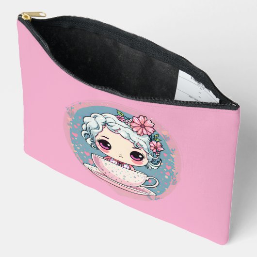 Schattigee Tea Cup Doll Accessoirezak Etui (Open)