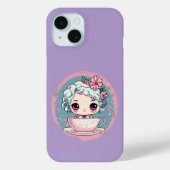 Schattigee Tea Cup Doll iPhone / iPad case (Achterkant)