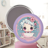 Schattigee Tea Cup Doll Magnet