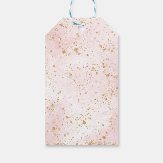 Schattigee Tea Party Cadeau Labels Cadeaulabel (Achterkant)