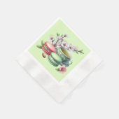 Schattigee Tea Party koekjes Servet (Hoek)