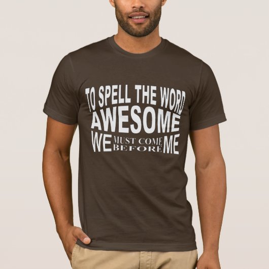 Schattigee teamwork offerte t-shirt (Voorkant)