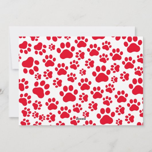 Schattigee Teckel Hond Kerst Afbeelding Custom Fot Feestdagenkaart (Achterkant)