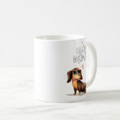 Schattigee Teckel Puppy Koffie Mok – Hondenliefheb (Voorkant rechts)