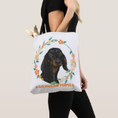 Schattigee Teckel - Teckel Mama Tote Bag (Dichtbij)
