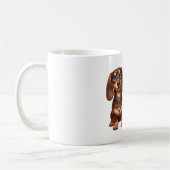 Schattigee teckel vrienden koffiemok (Links)