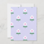 Schattigee Teckel Weiner Hondenliefhebber Party Ro RSVP Kaartje (Achterkant)