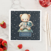 Schattigee Teddy Bear-astronautenservetten voor do Servet (Insitu)