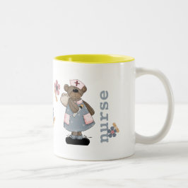 Schattigee Teddy Bear Custom Name Mok voor Verplee