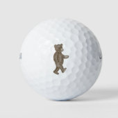 Schattigee  Teddy Bear golfbal Golfballen (Voorkant)