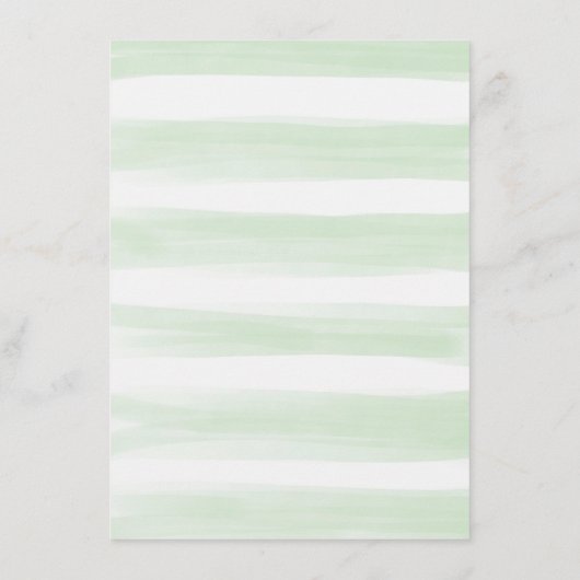 Schattigee Teddy Bear Greenery Neutrale Boeken voo Informatiekaartje (Achterkant)