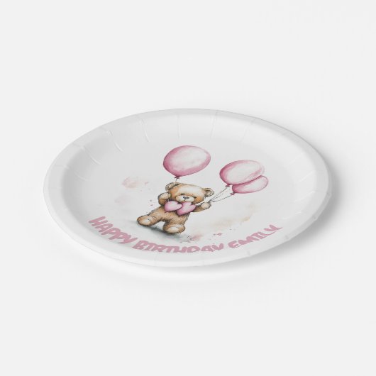 Schattigee Teddy Bear Paper Bord (Gekanteld)