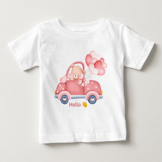 Schattigee Teddy Bear T shirt voor kinderen (Voorkant)