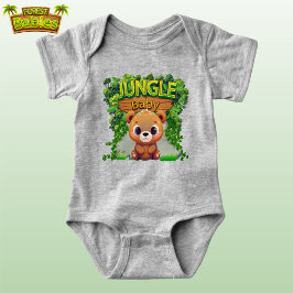 Schattigee Teddy Bear Wildlife Natuur Forest Graph Romper