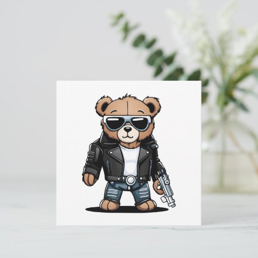 Schattigee Teddy Memes (Staand voorkant)