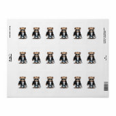 Schattigee Teddy Memes Etiket (Full Sheet)
