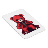 Schattigee Teddy Red Boy Magneet (Rechterzijde)
